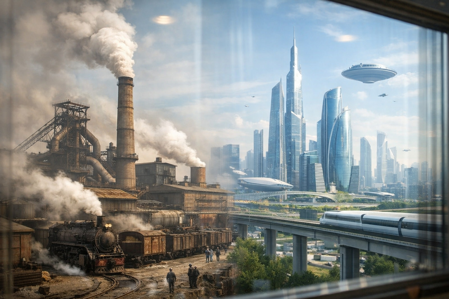 Глобальные технологические трансформации контрастируют с сохранением промышленных моделей прошлого века