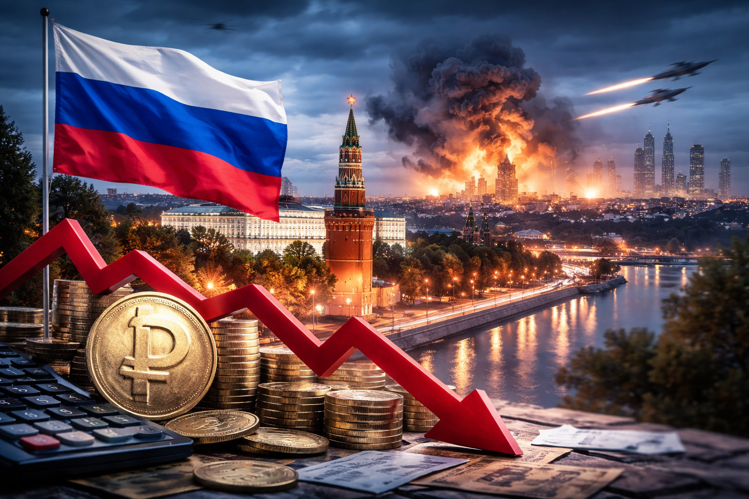 Системные риски российской экономики проявились на фоне ближневосточного кризиса