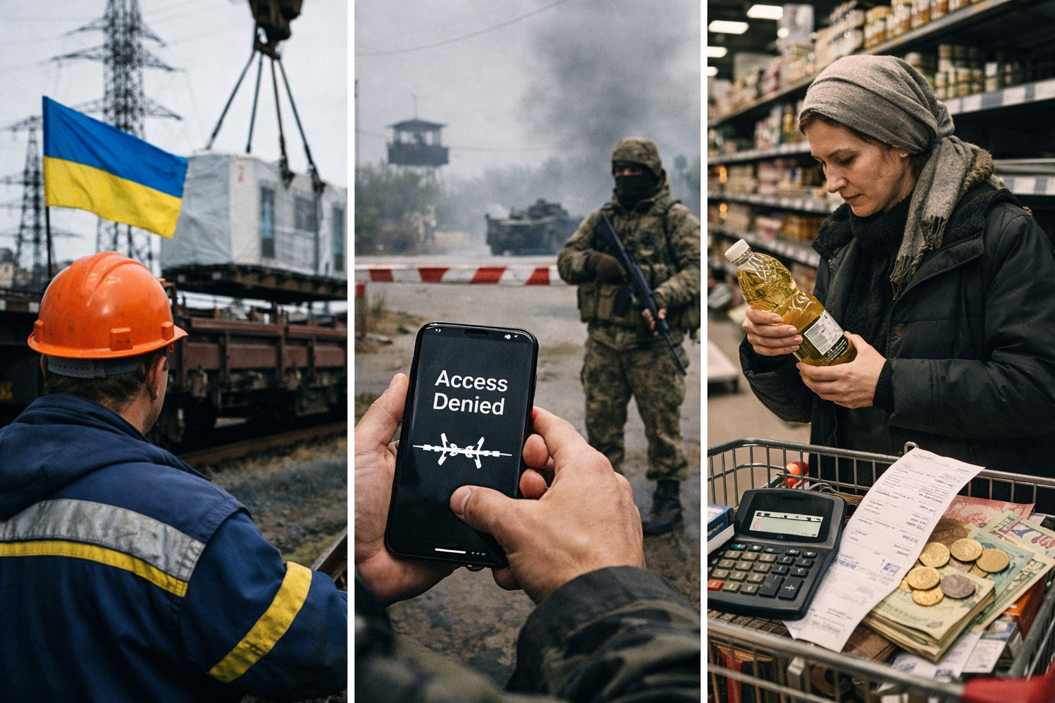 Энергетические поставки из Украины, цифровые ограничения на контролируемых территориях и экономические вызовы: мультирегиональный обзор