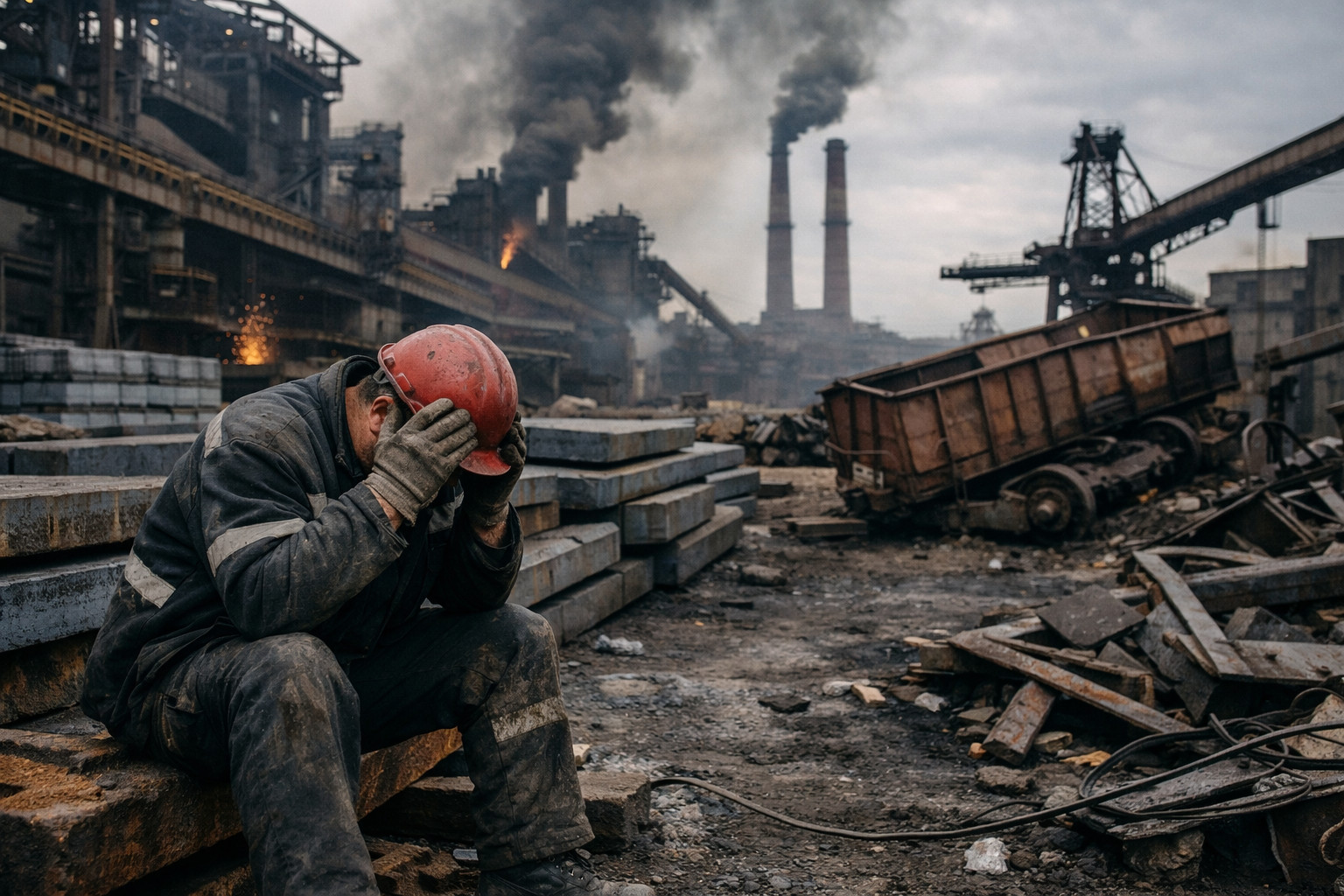 Металлургический сектор России столкнулся с системным кризисом из-за санкционного давления и внутреннего спада