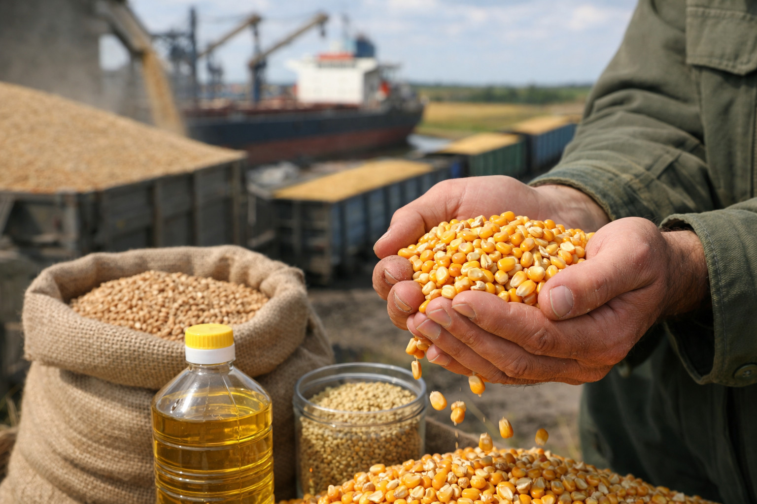 Агроэкспорт Украины набирает обороты на фоне торговых ограничений и внутренних проблем в соседних странах