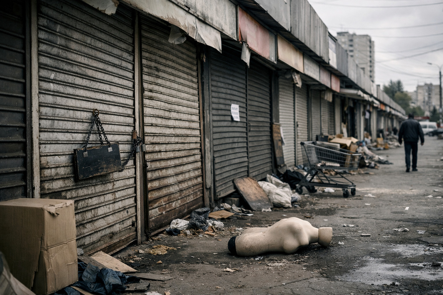Бюджетный дефицит и налоговая нагрузка приводят к массовому закрытию торговых объектов в России