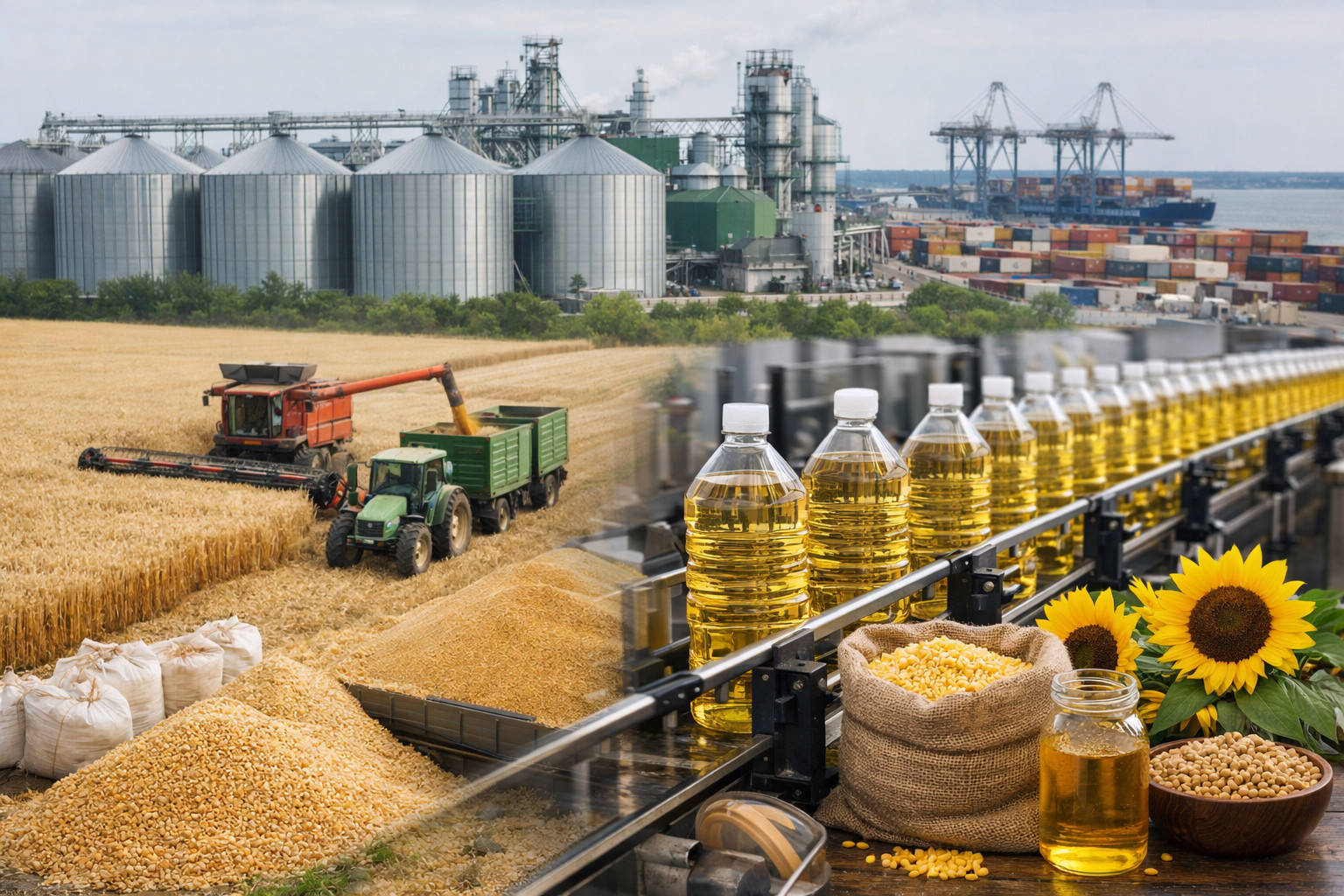 Агросектор Украины наращивает экспортную выручку через диверсификацию переработки