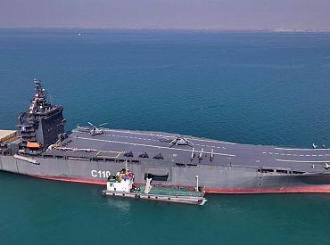 Американские войска потопили иранский дрононосец, крупнейший корабль со Второй мировой войны