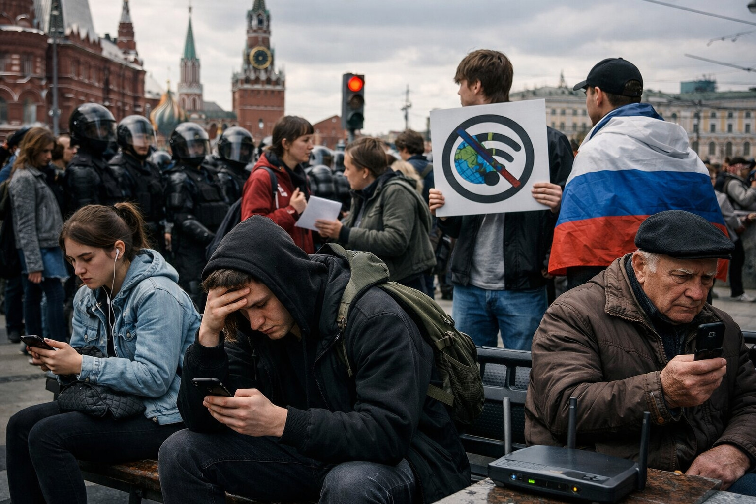 Цифровые ограничения: как лимиты трафика и региональные отключения интернета трансформируют повседневную жизнь в России