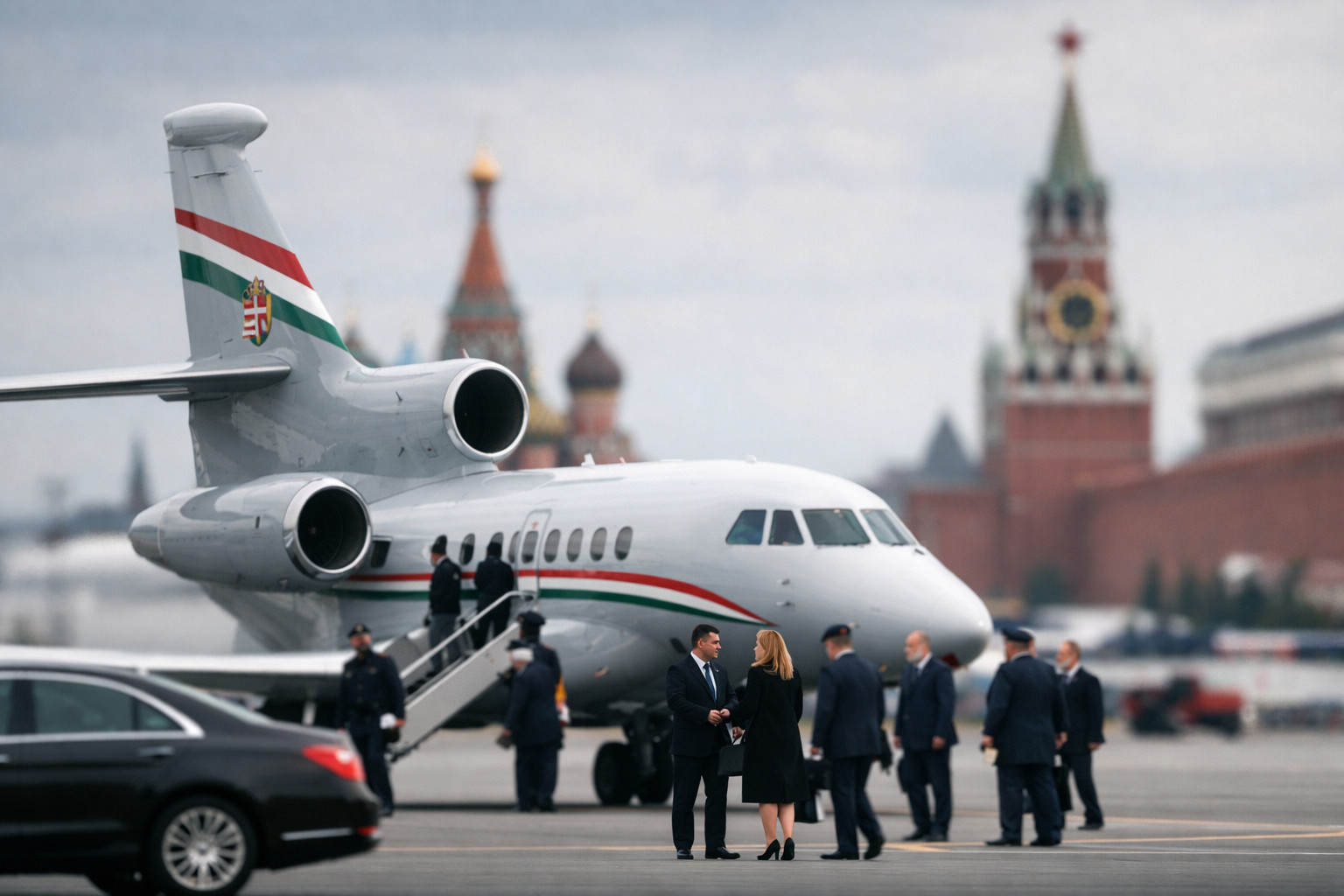 Венгерские правительственные рейсы в Москву оказались в центре международного скандала