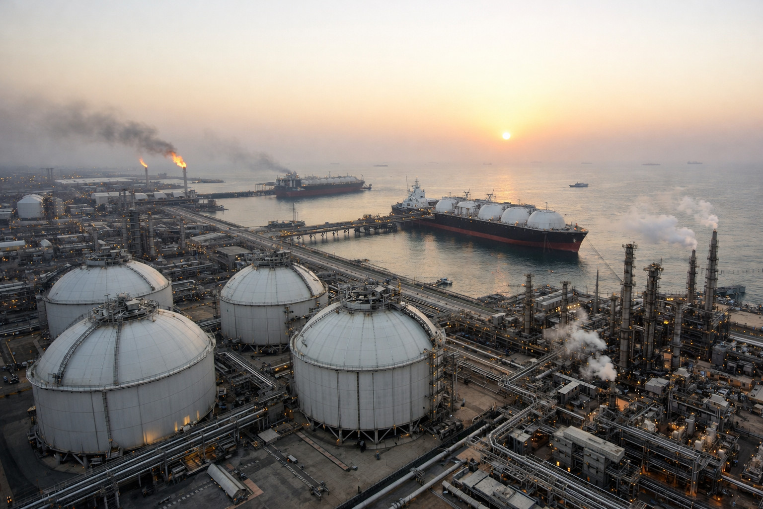 Энергетический коллапс на горизонте: остановка катарского газового гиганта угрожает многолетним дефицитом СПГ