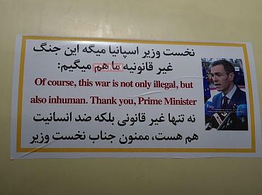 Иран разместил портрет Педро Санчеса на ракетах, заявив о благодарности премьер-министру