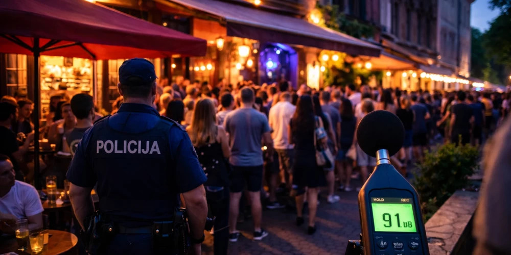 Латвийцам обещают защиту от шума кафе и клубов благодаря новым поправкам