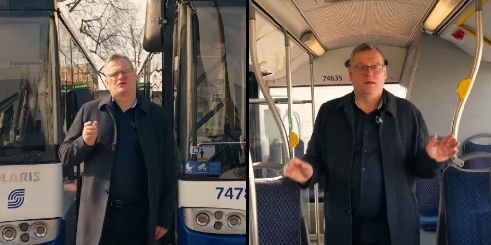 Мэр Риги вызывает дискуссию о передаче старых автобусов в помощь Украине