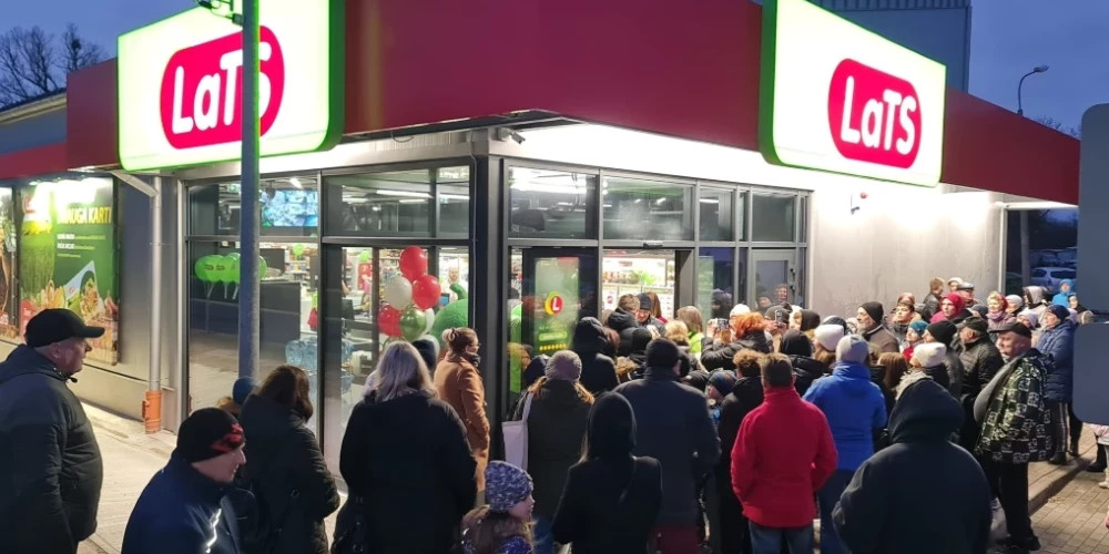 Новый магазин формата "у дома" открылся в Агенскалнсе