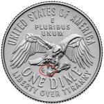 Символизм новой монеты США вызывает опасения о балансе между миром и militarnой мощью