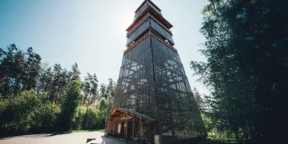 Смотровая башня в Тервете закрыта после обследования специалистами LVM