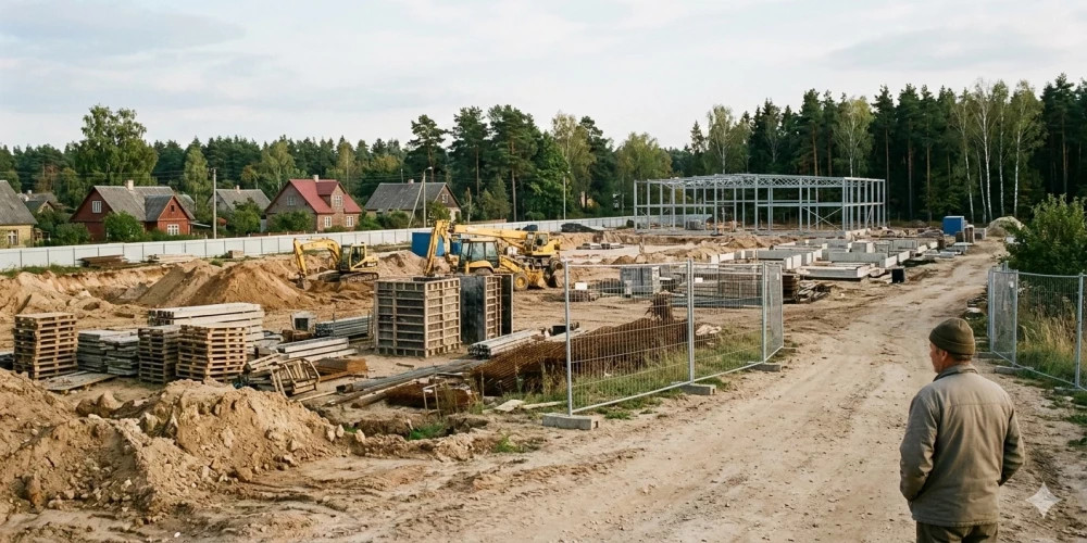 В Берги планируется строительство ТЦ и жилых домов, но у латвийских спецслужб есть опасения из-за российских владельцев