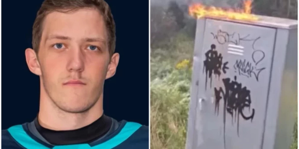 В деле о поджогах по заданию России в Латвии назван хоккеист Денис Бердник из Kyiv Capitals