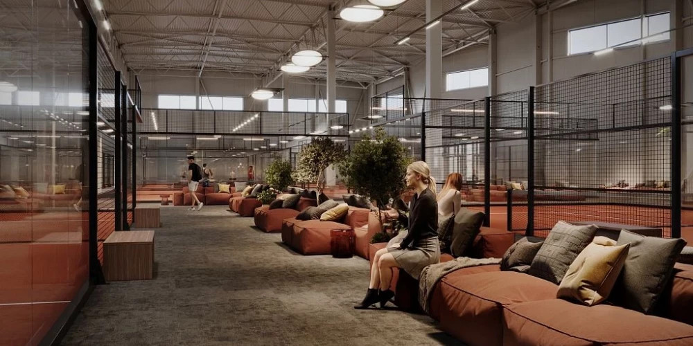 В Риге откроется крупнейшая арена для падела с 12 кортами и полной инфраструктурой