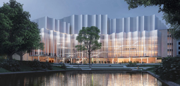 В Риге планируется строительство новой филармонии, угрожающее каналу и парку Кронвалда