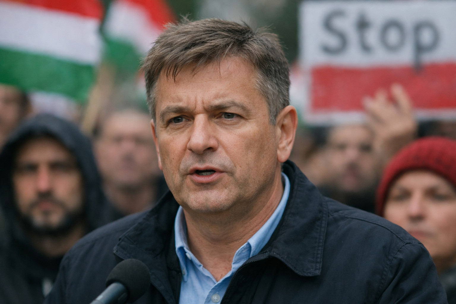 Обращение венгерского оппозиционного лидера к российским СМИ вызвало массовые антироссийские лозунги