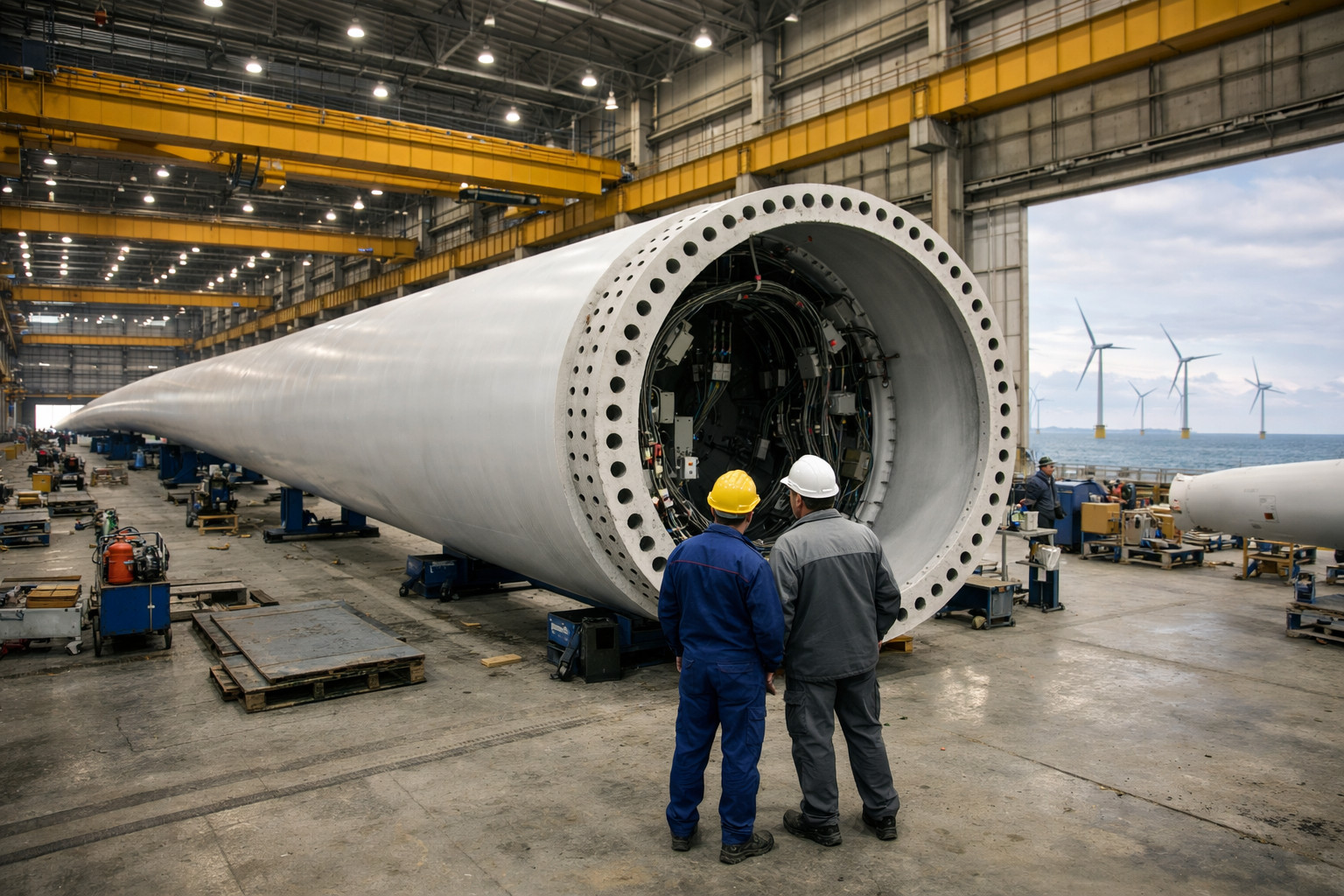 Украинская промышленность решает критическую задачу для британской ветроэнергетики