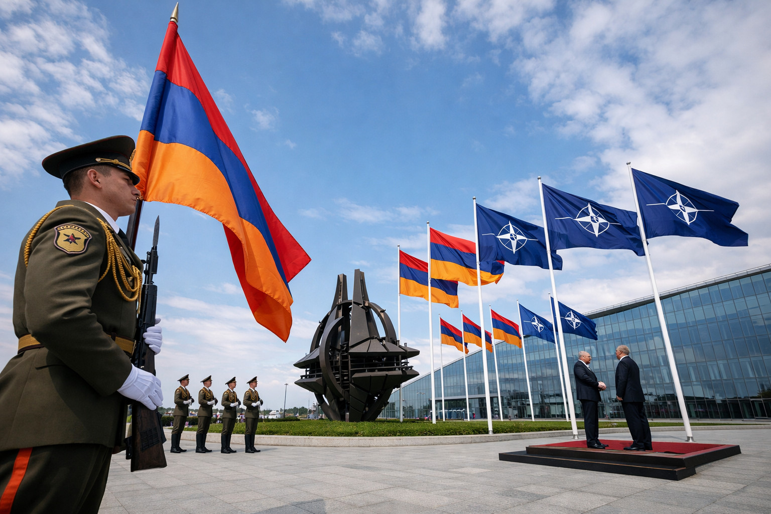 Армения активизирует военно-политический диалог с НАТО в рамках стратегического переориентирования