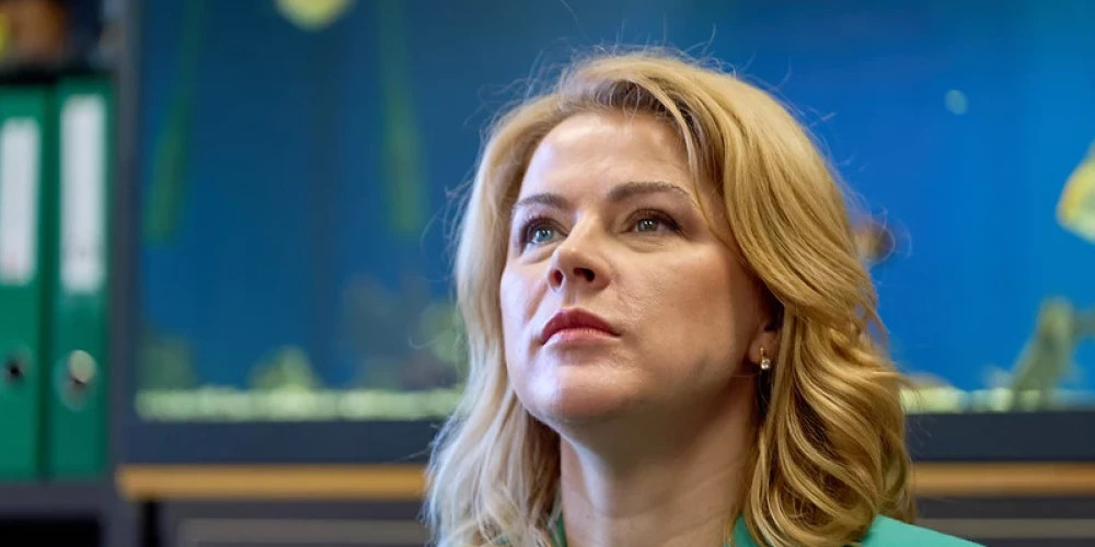 Эвика Силиня использовала VIP-зал во время визита в США с 11 по 14 марта 2024 года