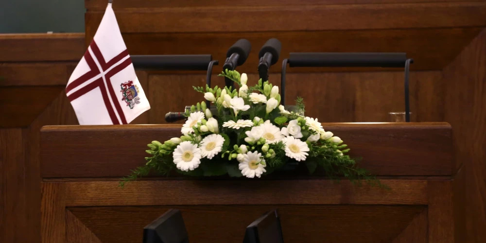 Латвийский Сейм проведёт торжественное заседание по случаю 36-летия независимости в прямом эфире