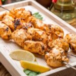 Маринад для куриного шашлыка с майонезом и чесноком