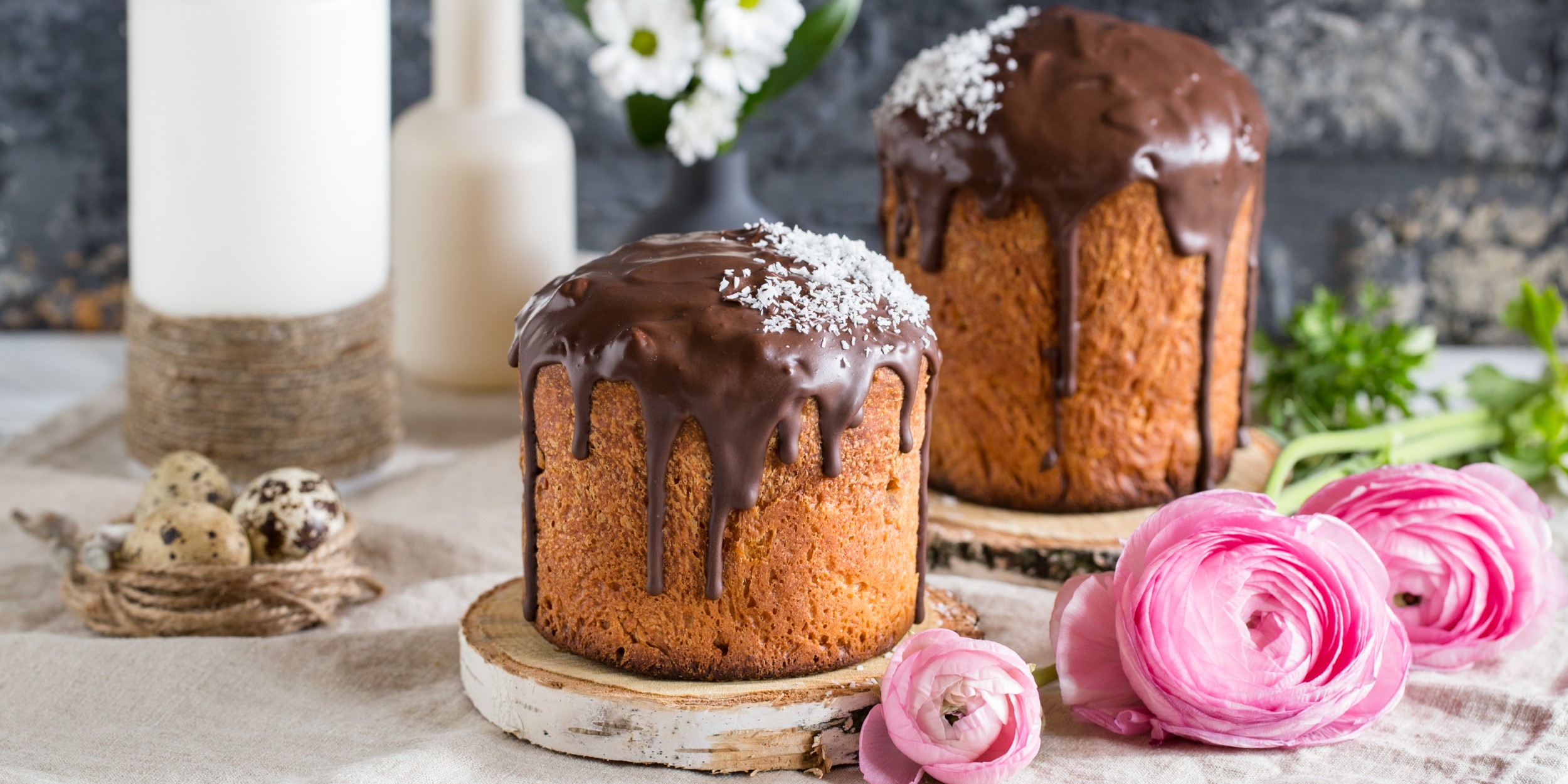 Простая шоколадная глазурь для кулича