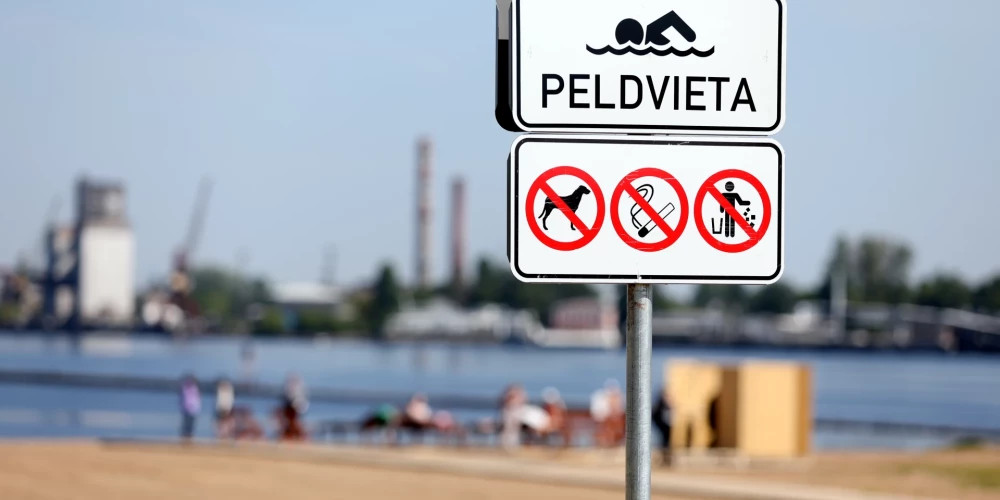 Рижская дума объявила о качестве воды в местах для купания в Риге