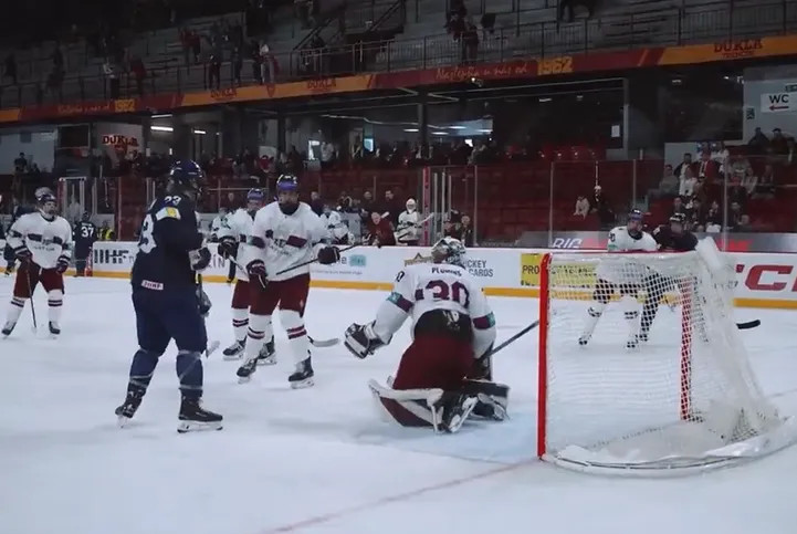 Сборная Латвии U-18 уступила Финляндии на чемпионате мира со счетом 0:2