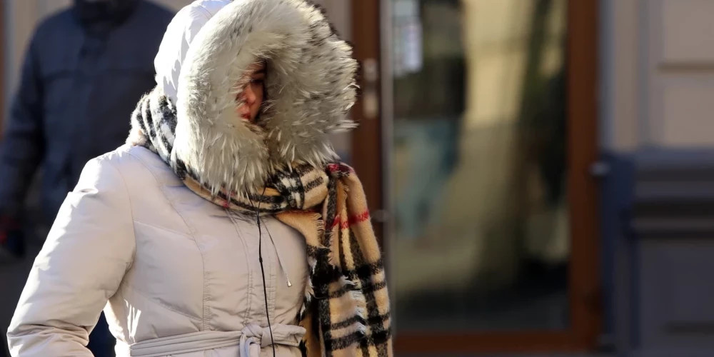 Следующая неделя принесет латвийцам арктический холод и снег