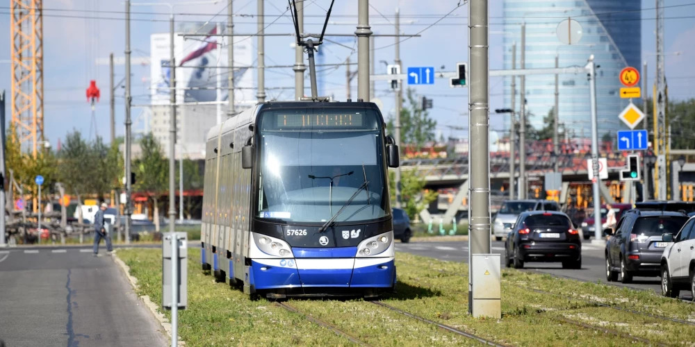 В Кенгарагсе завершается строительство первой за 40 лет трамвайной линии в Риге