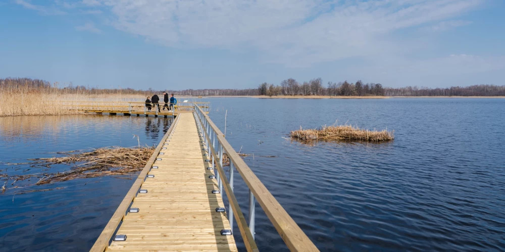 В Латвии открыт самый длинный понтонный маршрут для туристов