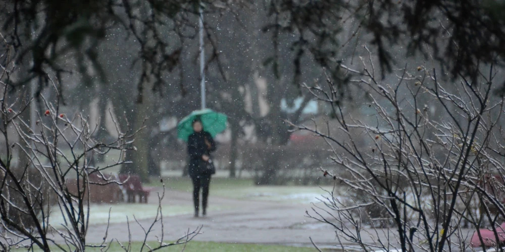 В Латвии утром зафиксированы заморозки до -5,7 градусов по Цельсию