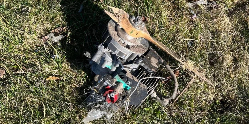 В Латвии в Силмальской волости нашли обломки неизвестного дрона