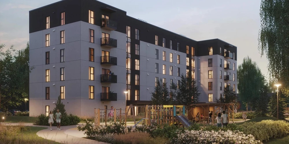 В Пардаугаве начнут строительство нового жилого квартала на 558 квартир с видом на Старую Ригу и Даугаву