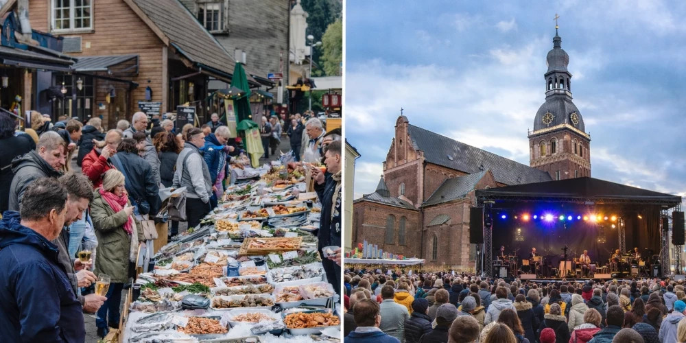 В Риге 22 апреля пройдут два крупных фестиваля с едой и концертами для всей семьи