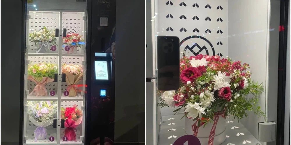 В Риге цветочные автоматы стали мишенью для воров и вандалов