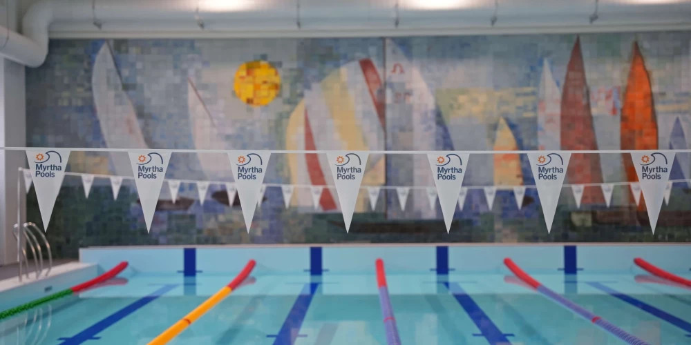 В Риге открыли обновлённую школу с новым спортзалом и бассейнами