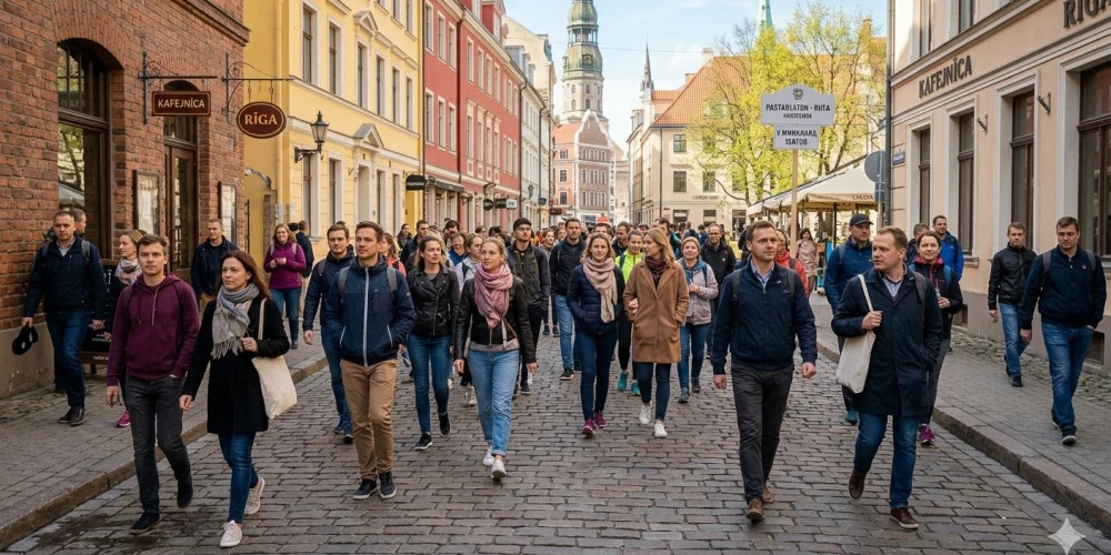 В Риге пройдет первый "Пастайгатон" с маршрутной прогулкой на 6,5 километра