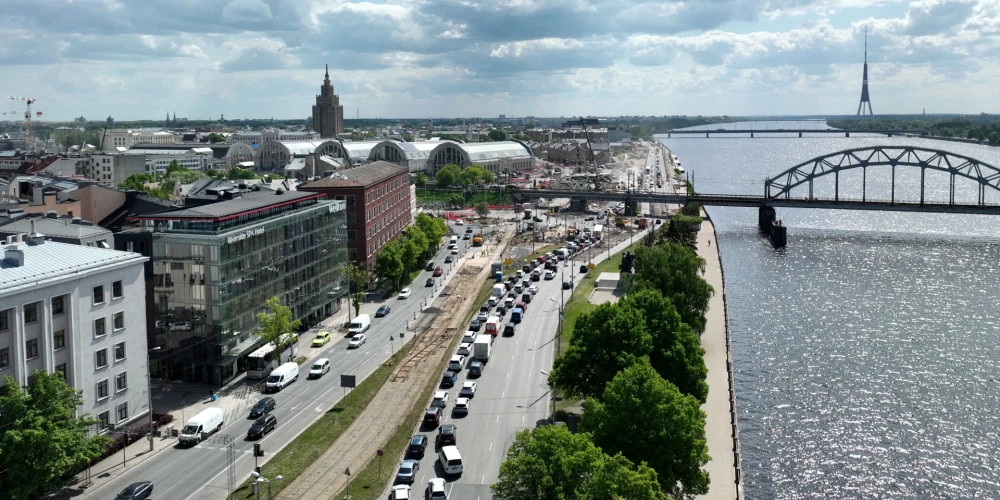 В Риге утверждена новая велодорожка за 1,28 млн евро от Вантового до Железнодорожного моста