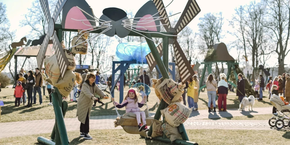 В Сигулде стартует юбилейный Фестиваль качелей с новыми аттракциями