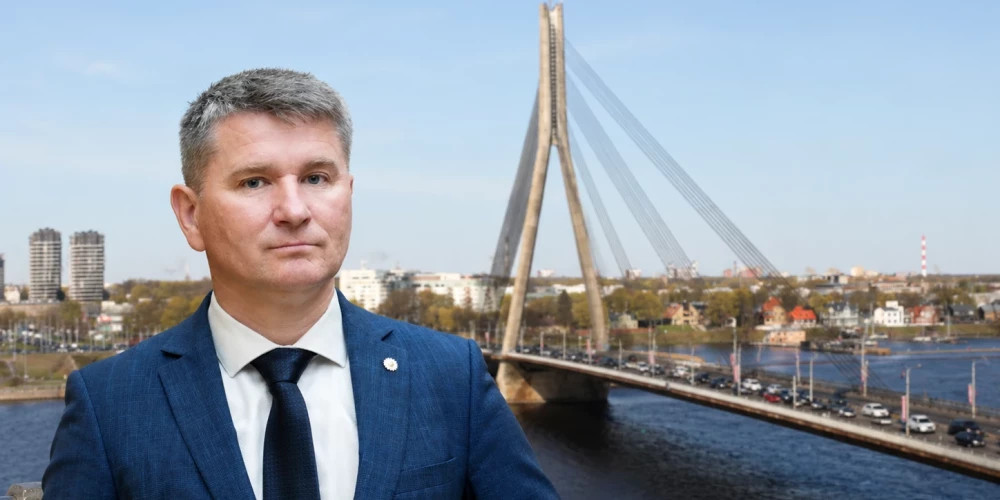 Вице-мэр Риги сообщил о неопределенности сохранения полос на Вантовом мосту