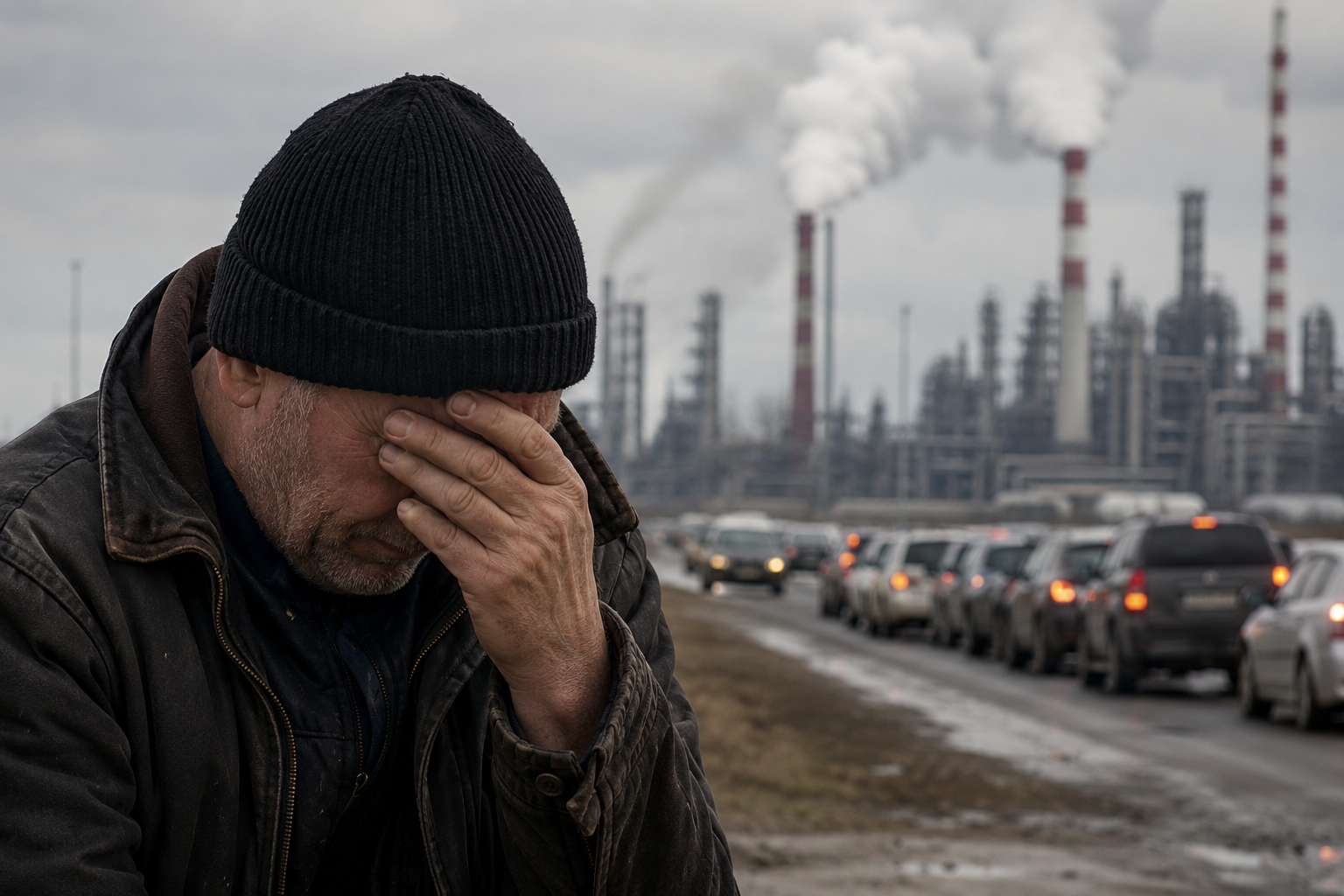 Экономика России вступает в полосу системного кризиса: нехватка топлива, падение производства и угроза социального взрыва