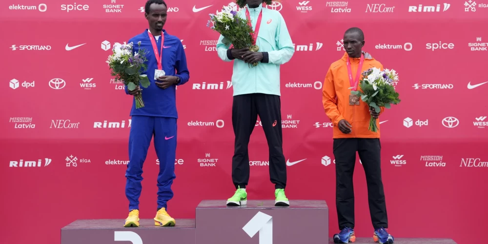 Кениец выиграл марафон в Риге, Берзиньш стал чемпионом Латвии