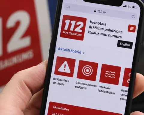 Сайт экстренной информации 112.lv требует 600 000 евро для улучшения работы в кризисах