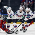 Сборная Норвегии по хоккею вышла в четвертьфинал ЧМ, обыграв Чехию 4:1