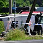 В Бельгии школьный автобус столкнулся с поездом, есть жертвы