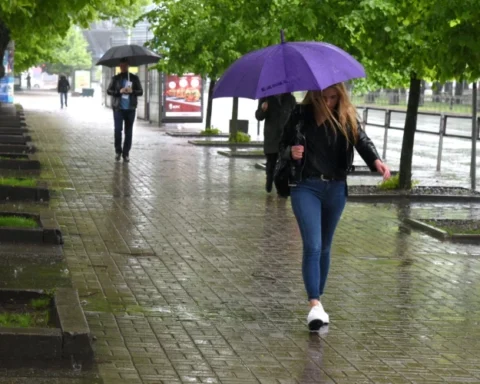 В Латвии ожидаются дожди и понижение температуры до +17 градусов