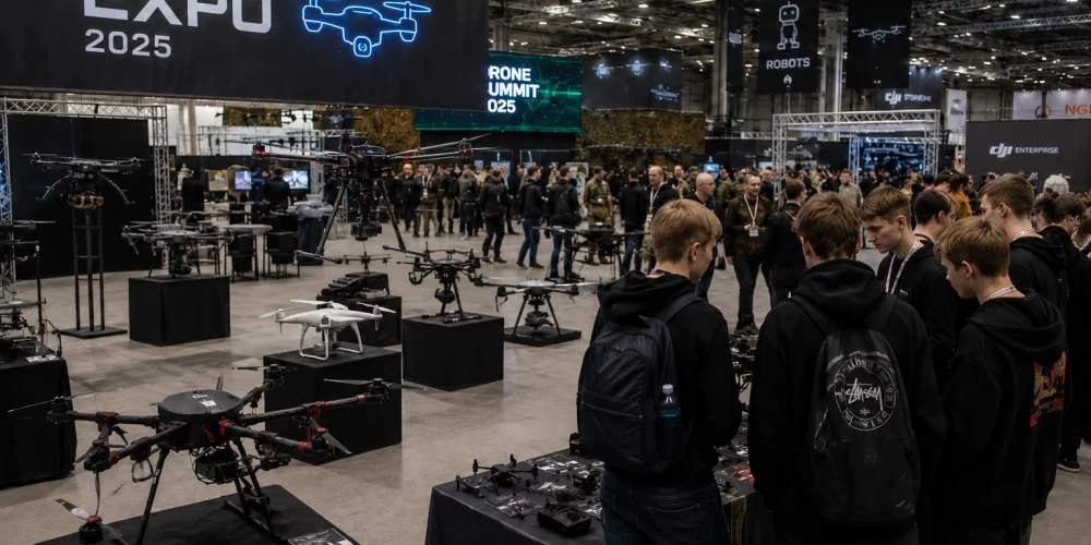 В Риге пройдет выставка Drone House Expo 2026 с дронами, роботами и самолетом Tarragon